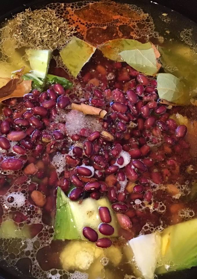 A picture of California Farm Red Beans and Rice Dinner Soup.