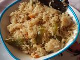 A picture of Vegetable pulao.