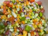 A picture of Vegetable salsa.