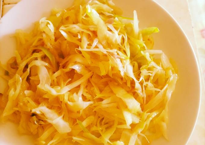 A picture of White crunchy cabbage (WCC) 😋😋🍈.