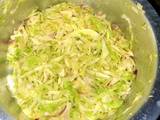 A picture of Fried cabbage.