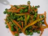 A picture of Satueed mixed vegetables. #vegetablecontest.