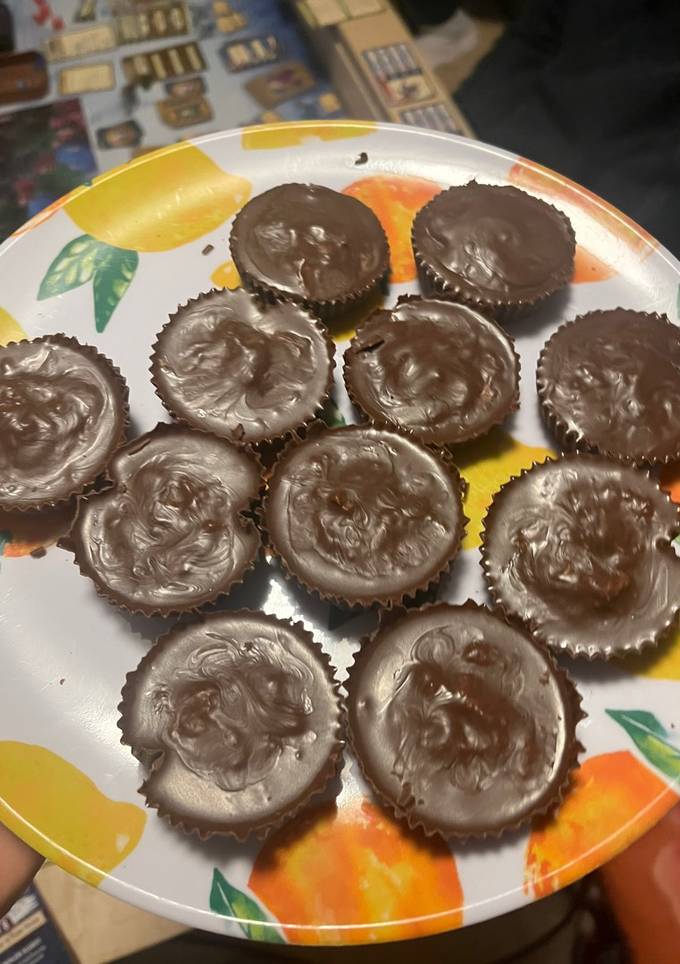 A picture of Chocolate Peanut Butter Cups!!!.