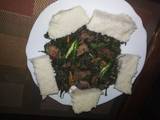 A picture of Mchunga veggies #weekly jikoni challenge.