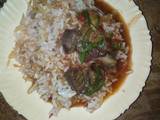 A picture of Cabbage rice stir-fry #myuniquericerecipecontest #authormaratho.