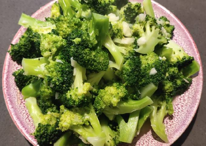 A picture of Butter and Garlic Broccoli.