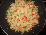 A picture of Vegetable rice #myuniquericecontest.