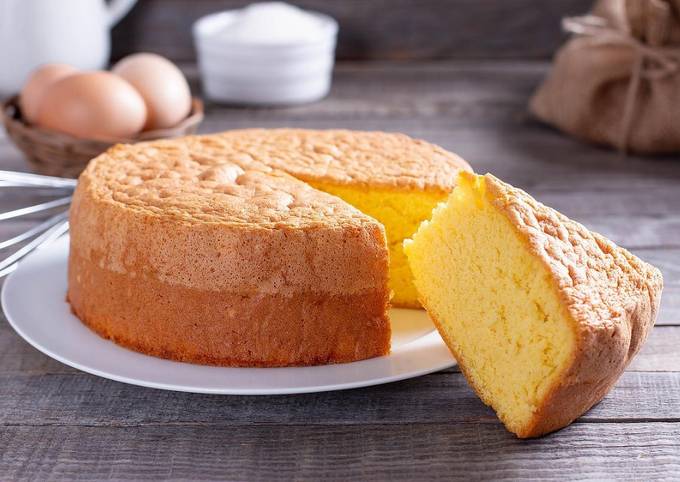 A picture of Tittle: vanilla sponge cake.