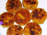 A picture of Vegetable cutlet.