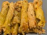 A picture of Lebanese stuffed cabbage rolls - malfouf mahshi.