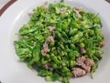 รูปของ ดอกขจรผัดหมูสับ