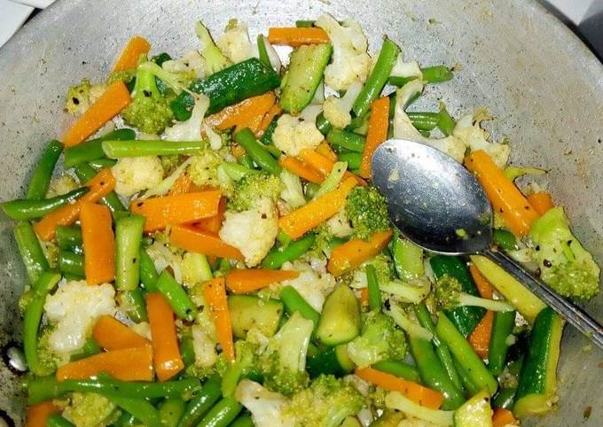 A picture of Mixed Vegetables.