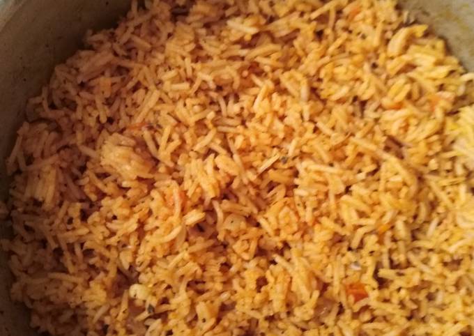 A picture of Tasty Tomato Rice.