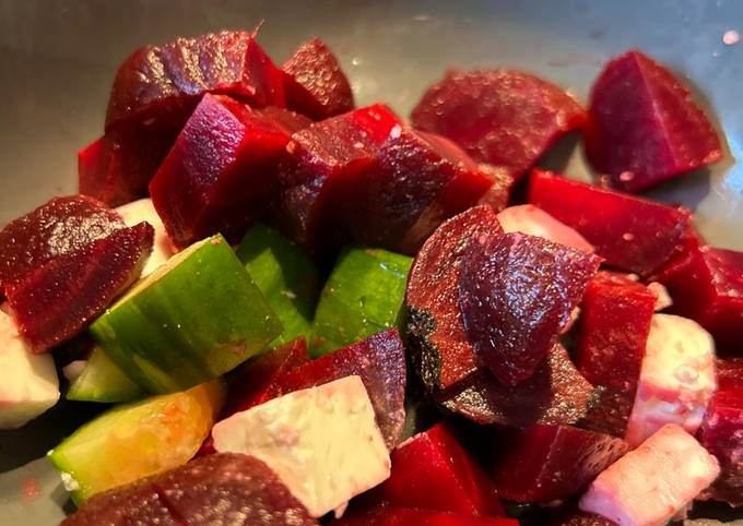 A picture of Quick Beetroot Salad.