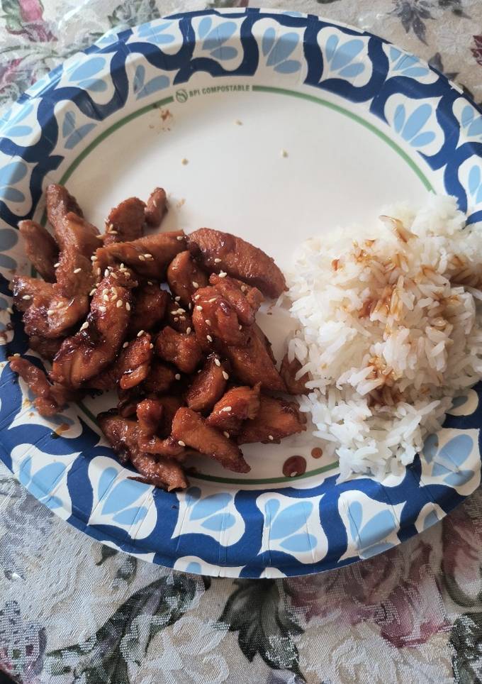 A picture of Honey Butter Korean Fried Chicken.