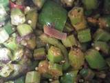 A picture of Fried okra.