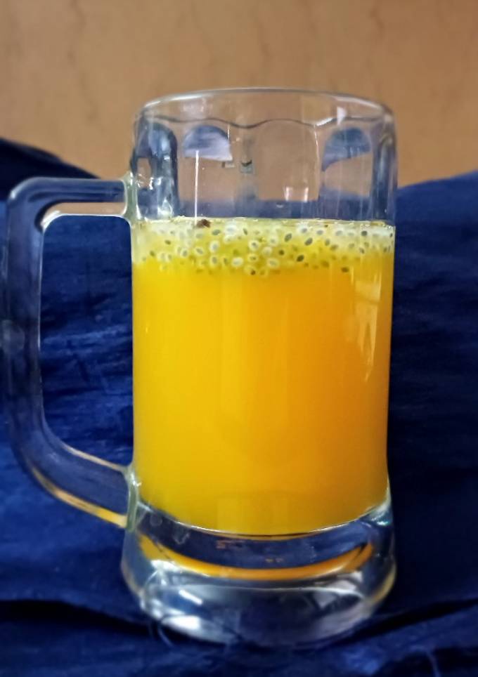 A picture of Passion fruit squash.
