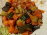 A picture of Mixed vegetables#4weekschallenge.