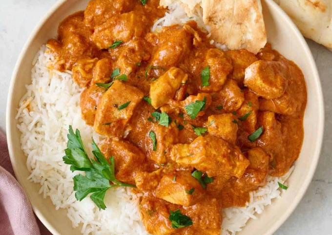 A picture of Butter indian chicken.