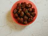 A picture of Vegetable Manchurian.