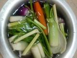 A picture of Vegetable Stock.