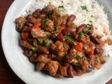 A picture of Stewed Lamb & Kidney Beans.