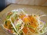 A picture of Vegetable salad#festivecontestmombasa.