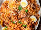 A picture of Swahili Chicken Biryani.