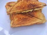 A picture of Simple Morning Bliss: Golden Toast & Comforting Tea.