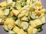 A picture of Mango Avocado Salad.