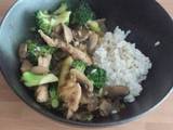 A picture of Wok Style Sautée Vegetables and Chicken.