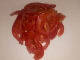 A picture of Tomato salad.