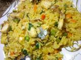 A picture of Vegetable jollof rice.