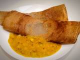 A picture of Kambu Dosa (Pearl Millet Pancake).