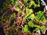 A picture of Broccoli Onion Stir Fry.