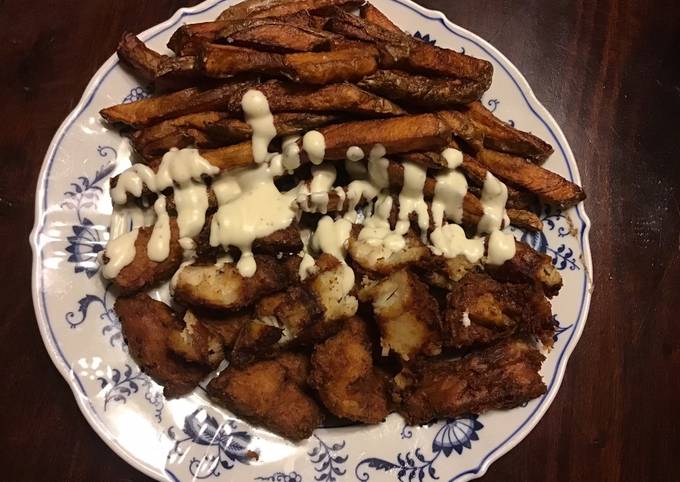 A picture of California Farm Red Snapper in Apple Cider Batter.