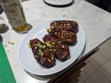 A picture of Miso-glazed Roast Aubergine.