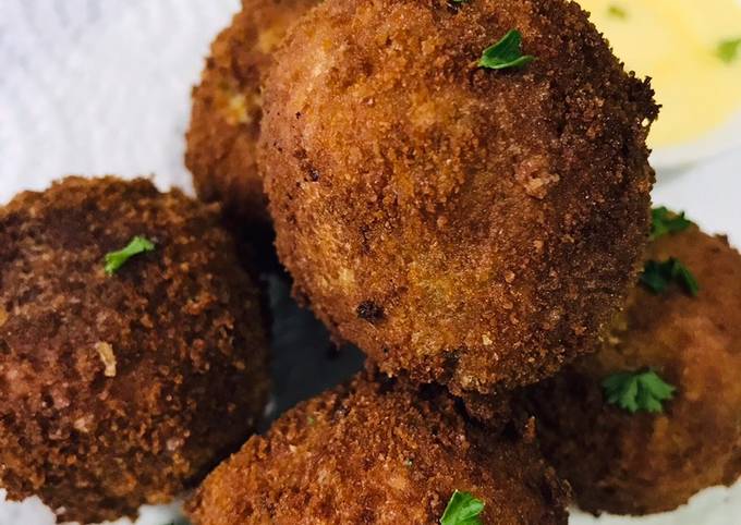 A picture of Eggplant Croquettes.