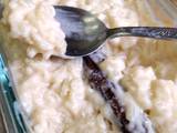 A picture of Rice pudding.