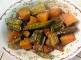 A picture of Vegetables in Shrimp Paste (Simple Pinakbet).