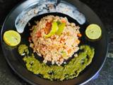 A picture of Healthy vegetable poha.