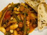 A picture of Tomato, fennel and bean stew.