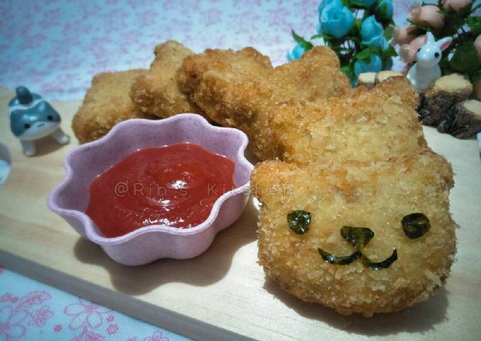 A picture of Chicken and Vegetables Nugget.