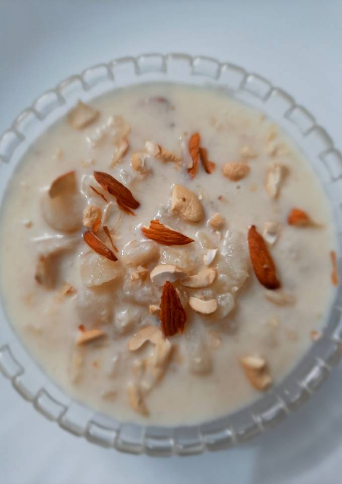 A picture of Sweet potato kheer.