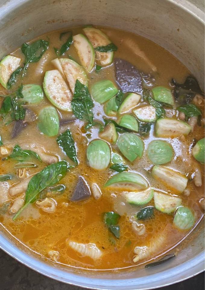 รูปของ เขียวหวานตีนไก่ใส่ตับ
