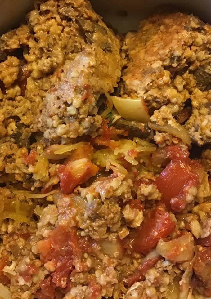 A picture of California Farm Oatmeal Meatloaf.