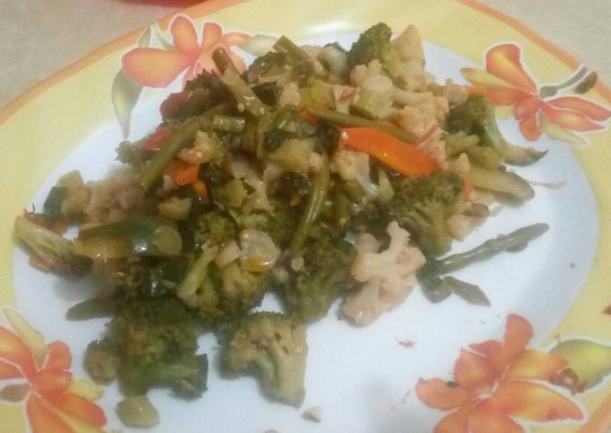 A picture of Stir Fry Veggie Mix#Vegetable Contest#.