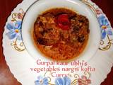 A picture of Vegetables 'nargis kofta curry'.