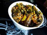 A picture of Vegetable (Efo Riro) soup.