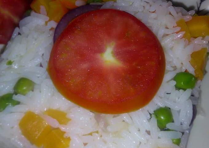 A picture of Vegetable rice.